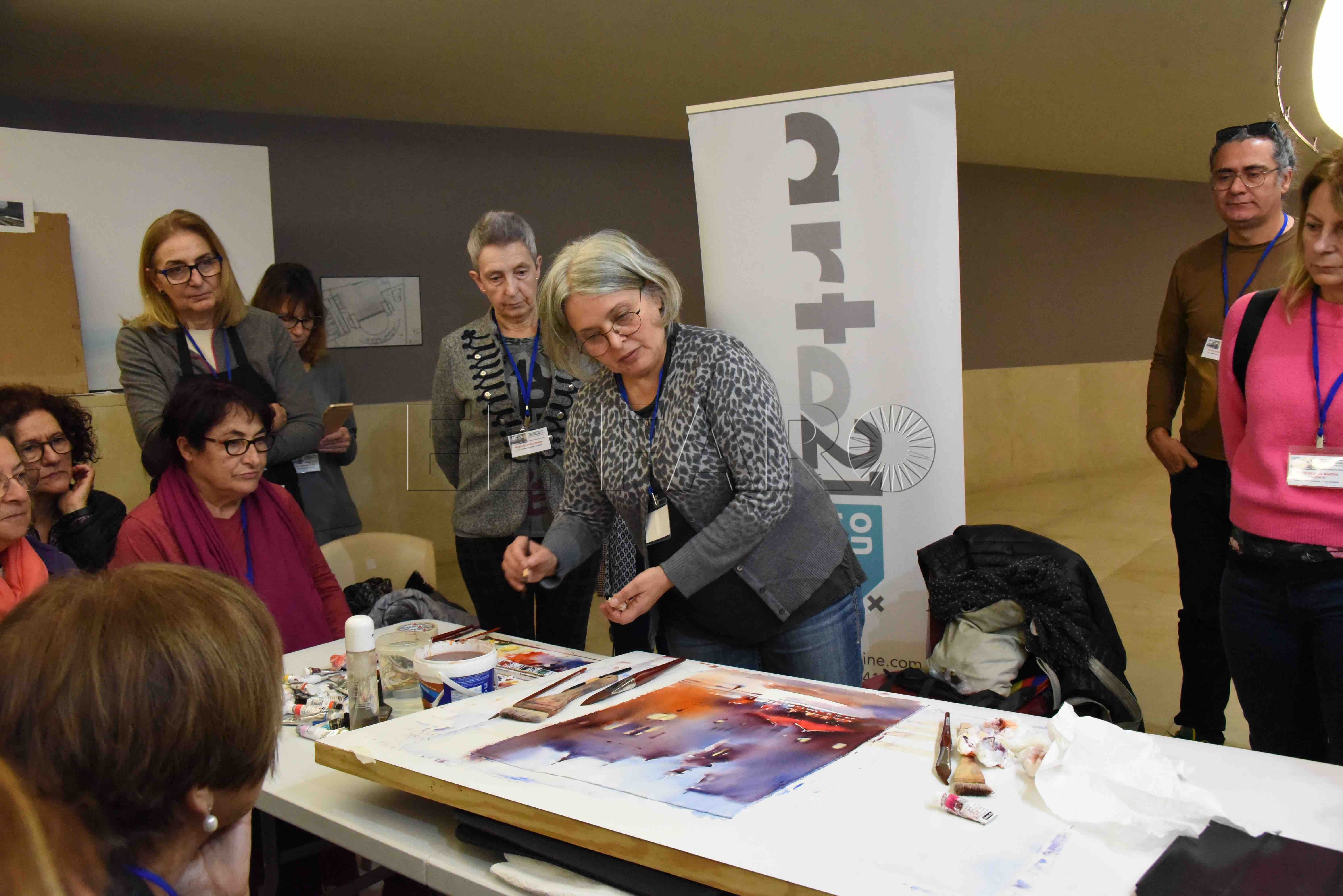 LA CIUDAD AZUL DE XAUEN PONE EL COLOFÓN AL ENCUENTRO INTERNACIONAL DE ACUARELA