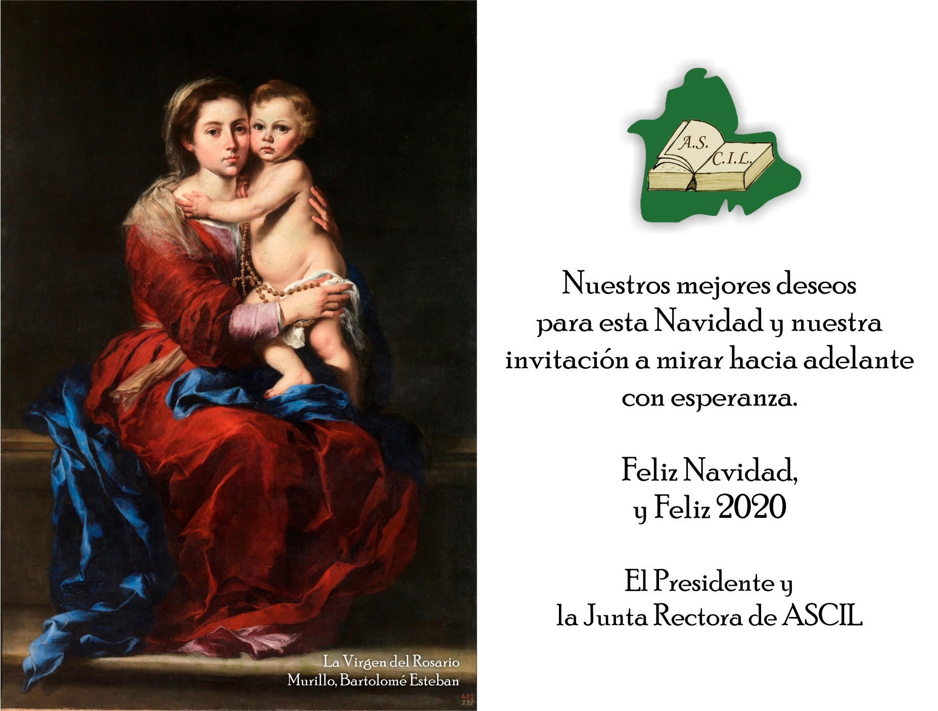 ASCIL CON LOS MEJORES DESEOS PARA ESTA NAVIDAD