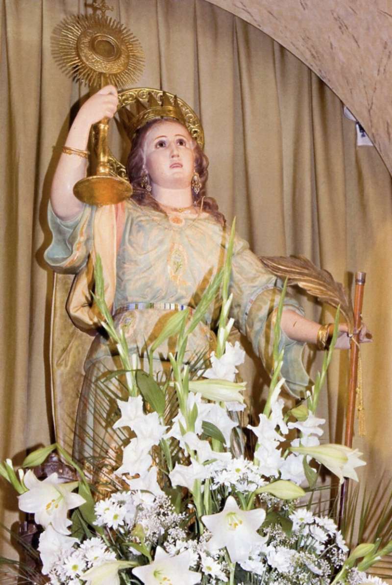 CASINOS CELEBRA LA FIESTA DE LA PATRONA SANTA BÁRBARA EL 4 DE DICIEMBRE