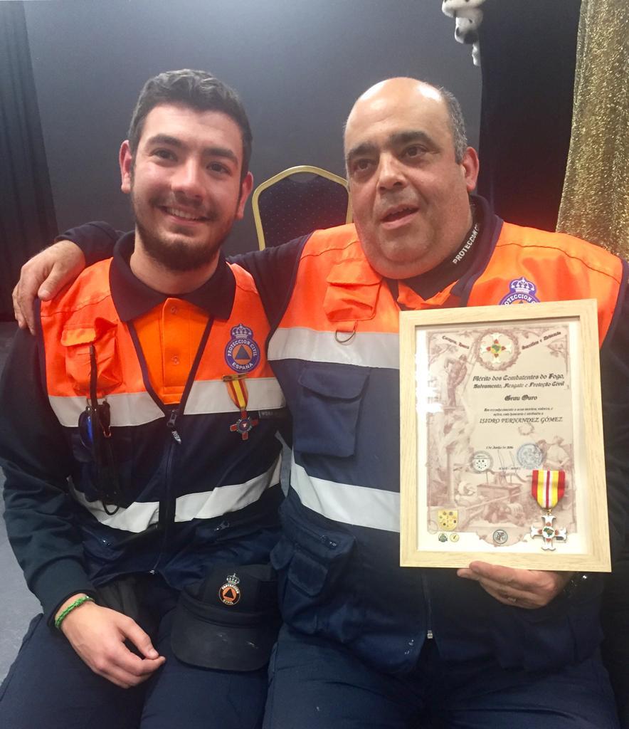 UNA HAZAÑA HEROICA DE TRES JOVENES GETAFENSES, UNO DE ELLOS (DAVID GARCÍA) MIEMBRO DEL VOLUNTARIADO DE PROTECCIÓN CIVIL DE GETAFE