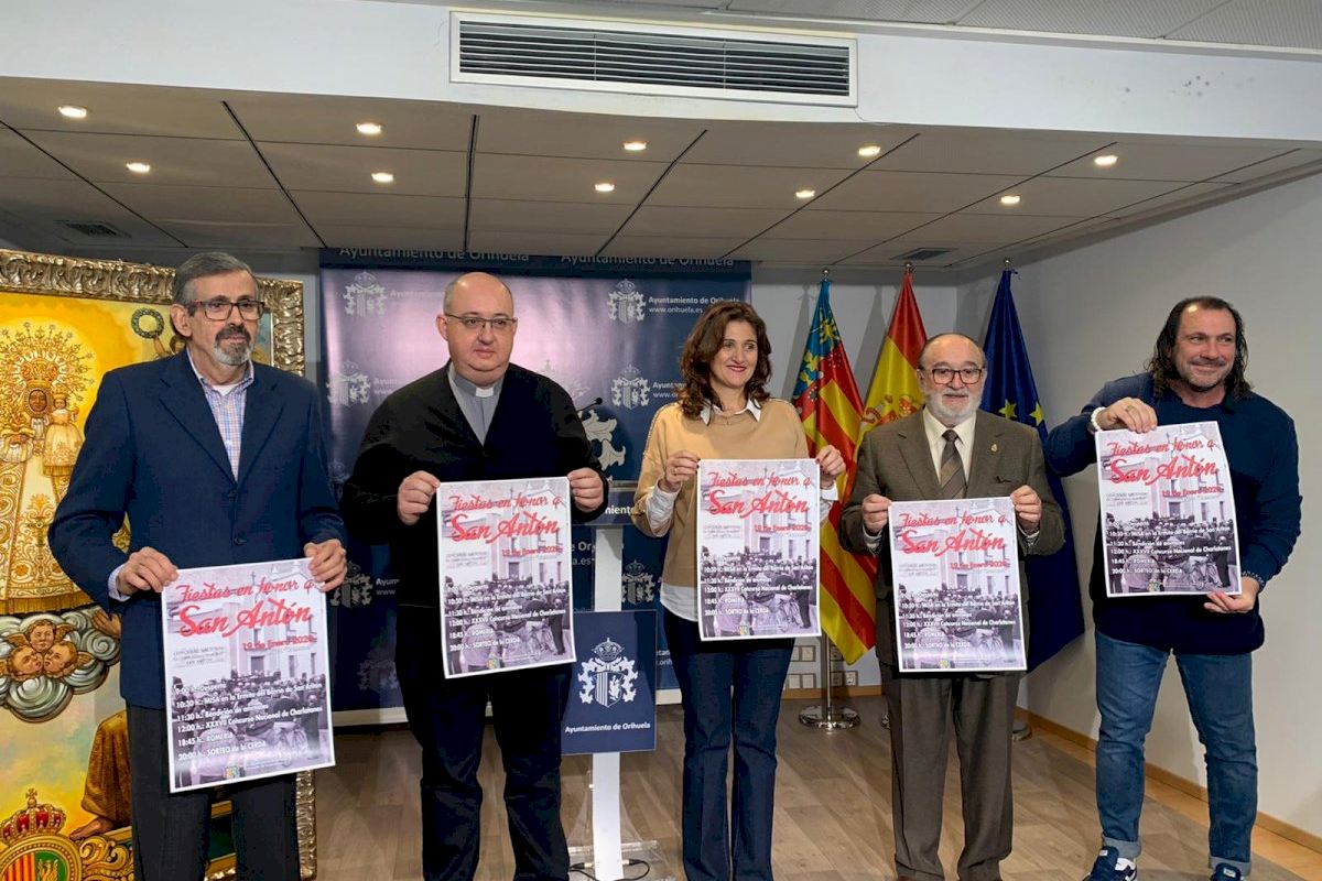 ORIHUELA CELEBRA SUS FIESTAS DEL BARRIO DE SAN ANTÓN LOS PRÓXIMOS DÍAS 18 Y 19 DE ENERO