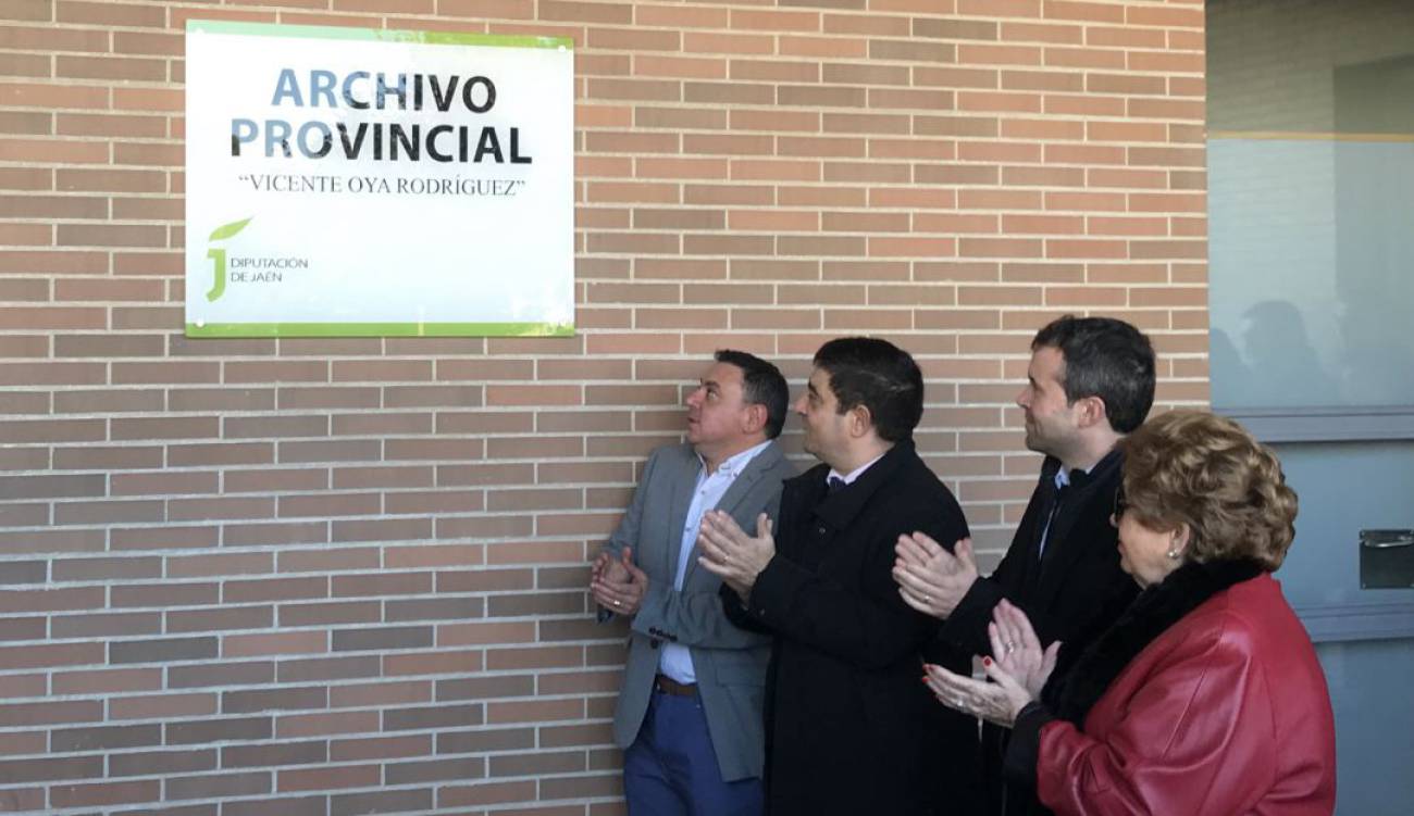 INAUGURAN EL ARCHIVO PROVINCIAL ‘VICENTE OYA RODRÍGUEZ’