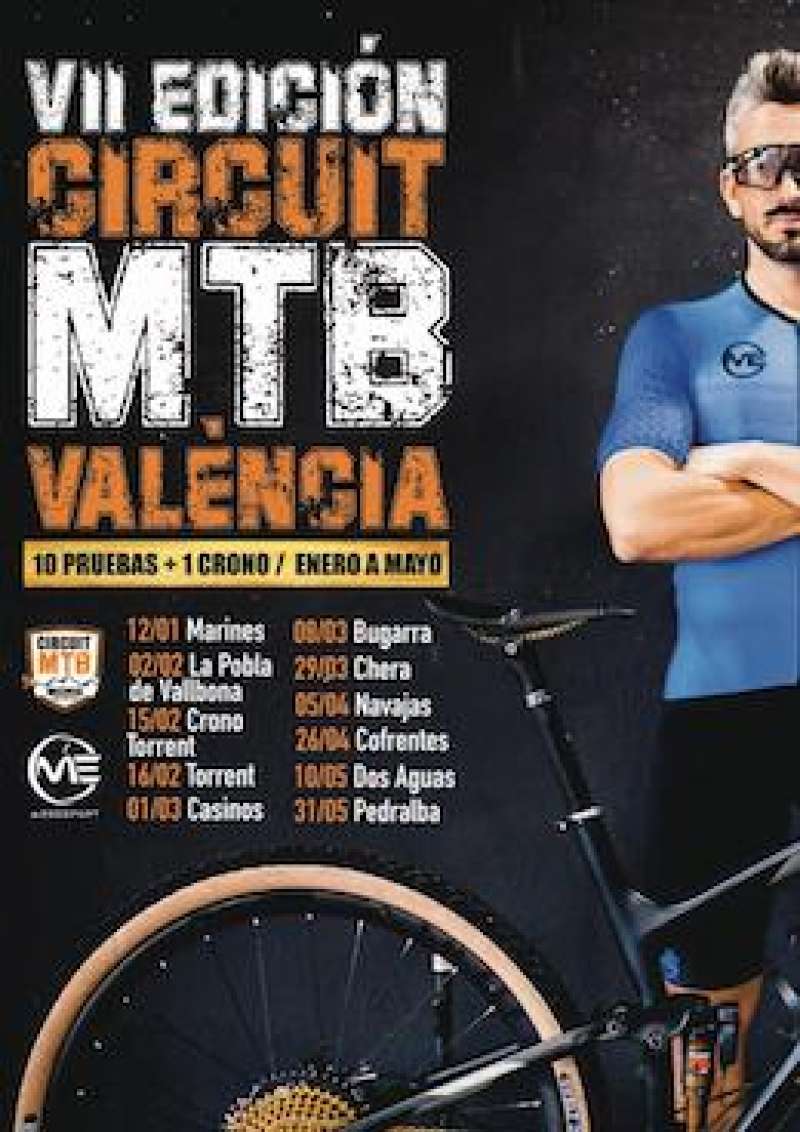 LA PEÑA CICLISTA DE CASINOS PRESENTA EL 1 DE MARZO LA «MARCHA MTB CASINOS – VII CIRCUIT MTB VALENCIA» QUE ORGANIZA MESESPORT • EN ESTAS MARCHAS SUELEN PARTICIPAR ENTRE 500 Y 600 CICLISTAS