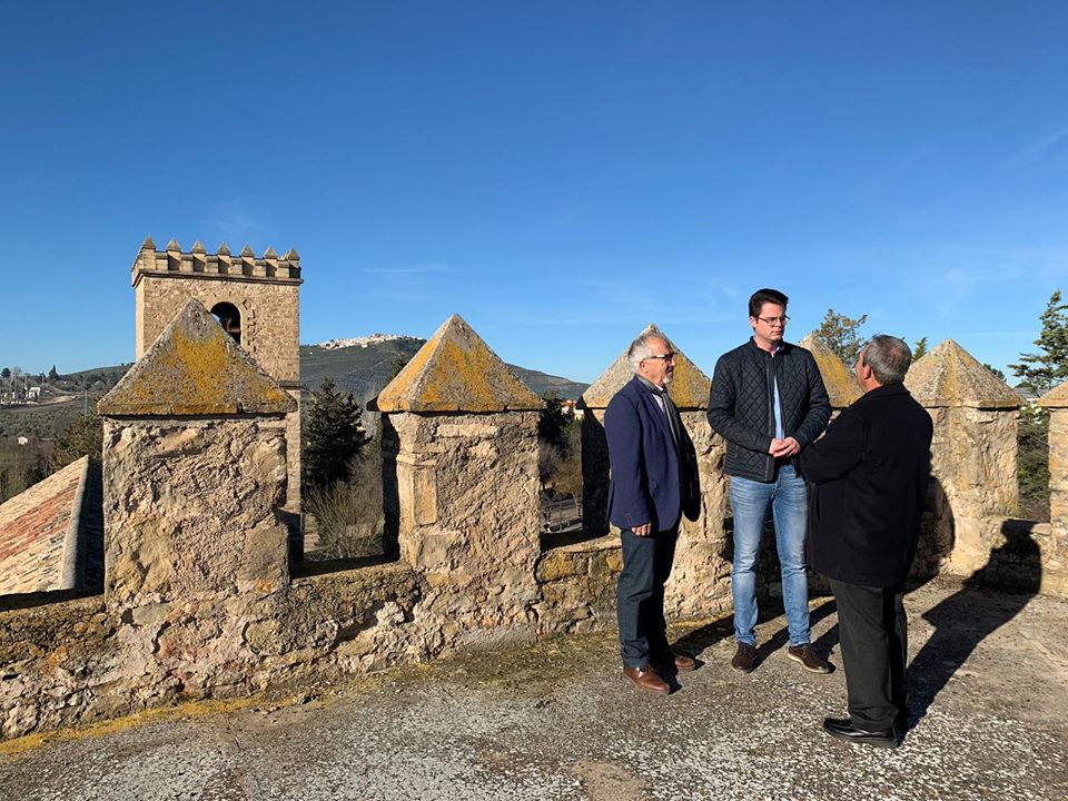 UNA RUTA SANJUANISTA, VISITA DEL DIPUTADO DE TURISMO. EL CALVARIO, SAN JUAN DE LA CRUZ, EL SANTUARIO DE NUESTRA SEÑORA DE LA FUENSANTA
