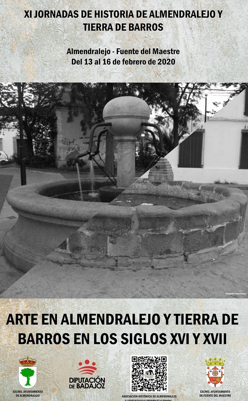 LAS XI JORNADAS DE HISTORIA DE ALMENDRALEJO Y TIERRA DE BARROS SE CELEBRARÁN EL DOMINGO 16 DE FEBRERO EN FUENTE DEL MAESTRE