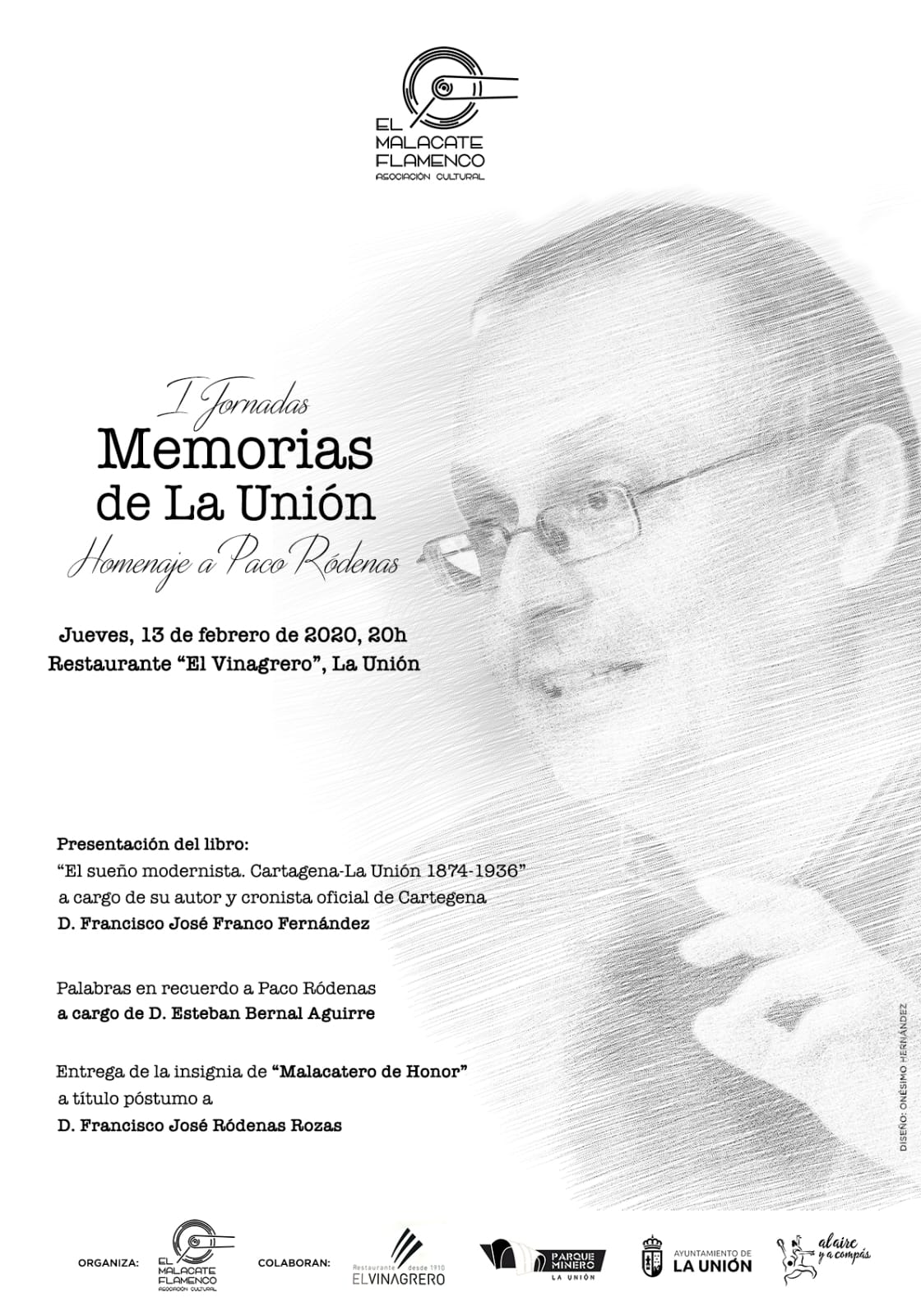 DENTRO DE LA I JORNADA ‘MEMORIAS DE LA UNIÓN’, PRESENTACIÓN DEL LIBRO ‘EL SUEÑO MODERNISTA’, DE FRANCISCO JOSÉ FRANCO FERNÁNDEZ, CRONISTA OFICIAL DE CARTAGENA