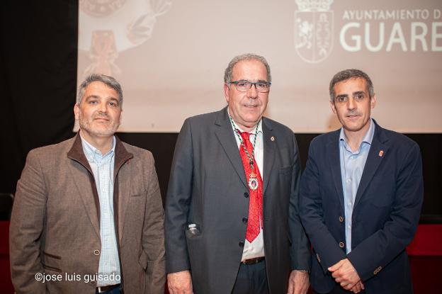 JUAN ÁNGEL RUIZ TOMÓ POSESIÓN COMO CRONISTA OFICIAL DE LA VILLA DE GUAREÑA (BADAJOZ)