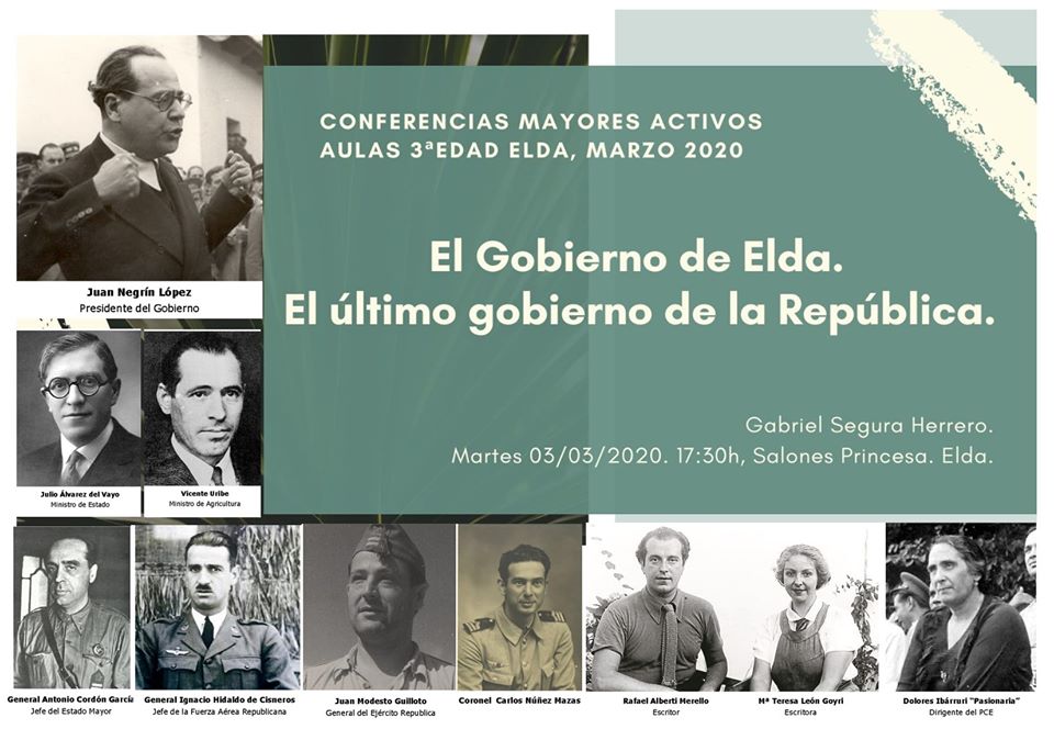 ‘EL GOBIERNO DE ELDA. ÚLTIMO GOBIERNO DE LA REPÚBLICA’