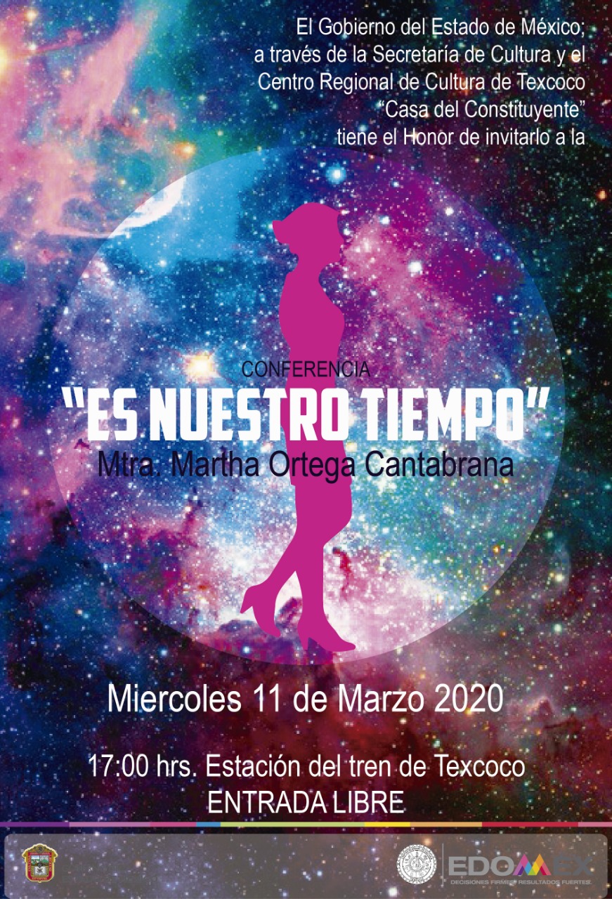 CONFERENCIA DE MARTHA ORTEGA CANTABRANA, CRONISTA DE CHICONCUAC (MÉXICO): “ES NUESTRO TIEMPO”