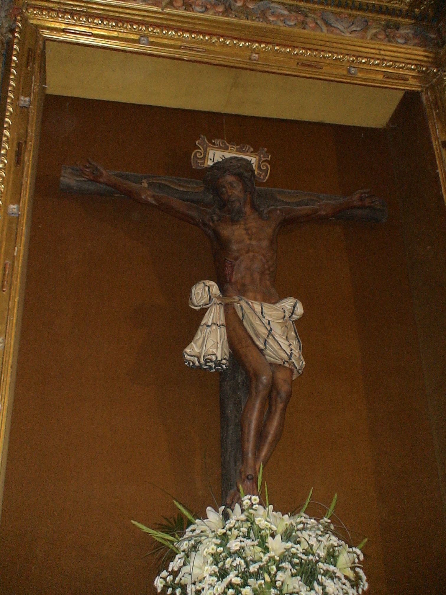 EL CRUCIFICADO DE LA SANGRE DE CRISTO OBRA DE JUAN DE MESA