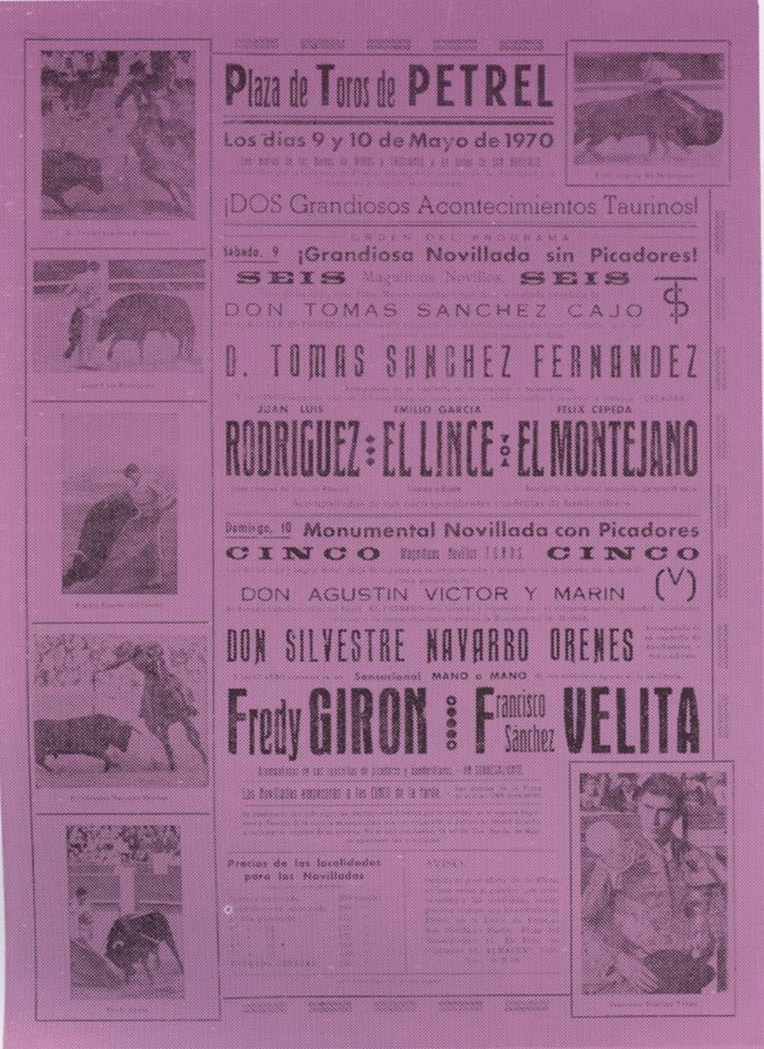 HOY, HACE 50 AÑOS: TOROS EN PETRER