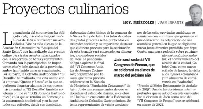PROYECTOS CULINARIOS