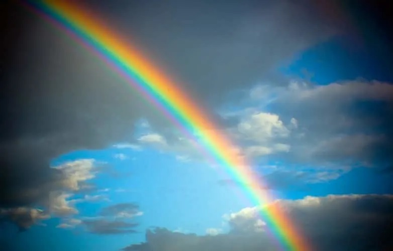 DE ENTRE LA NADA SURGIÓ EL ARCO IRIS