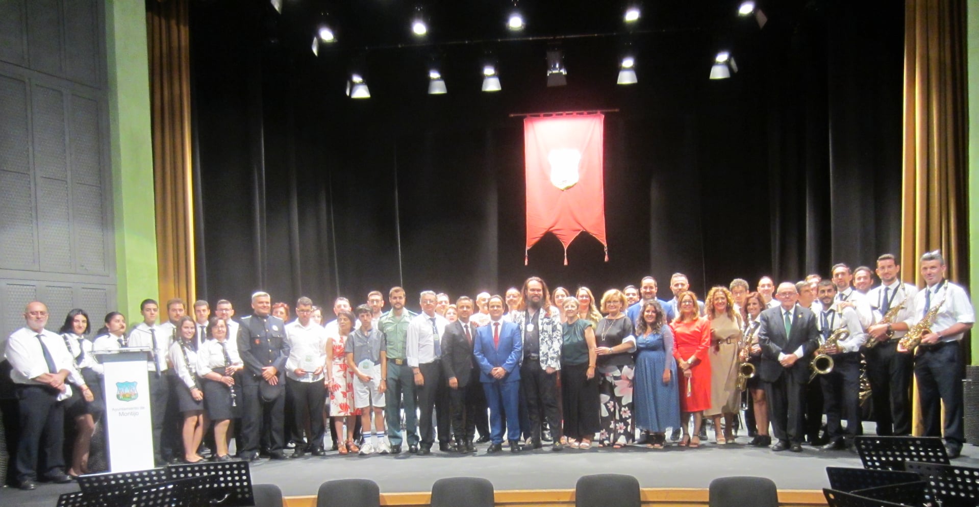 ACTO INSTITUCIONAL EN MONTIJO. 8 DE SEPTIEMBRE