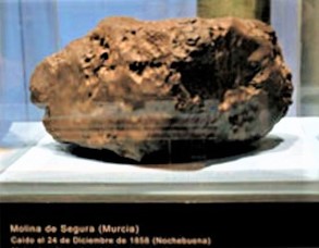 HACE 150 AÑOS CAYÓ UN GRAN METEORITO EN EL CAMPO DE MURCIA.