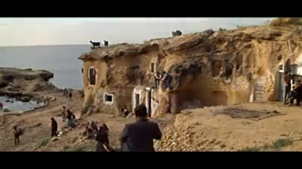 BRIGITTE BARDOT EN LAS CUEVAS DE SAN JUAN DE LOS TERREROS DE ALMERIA