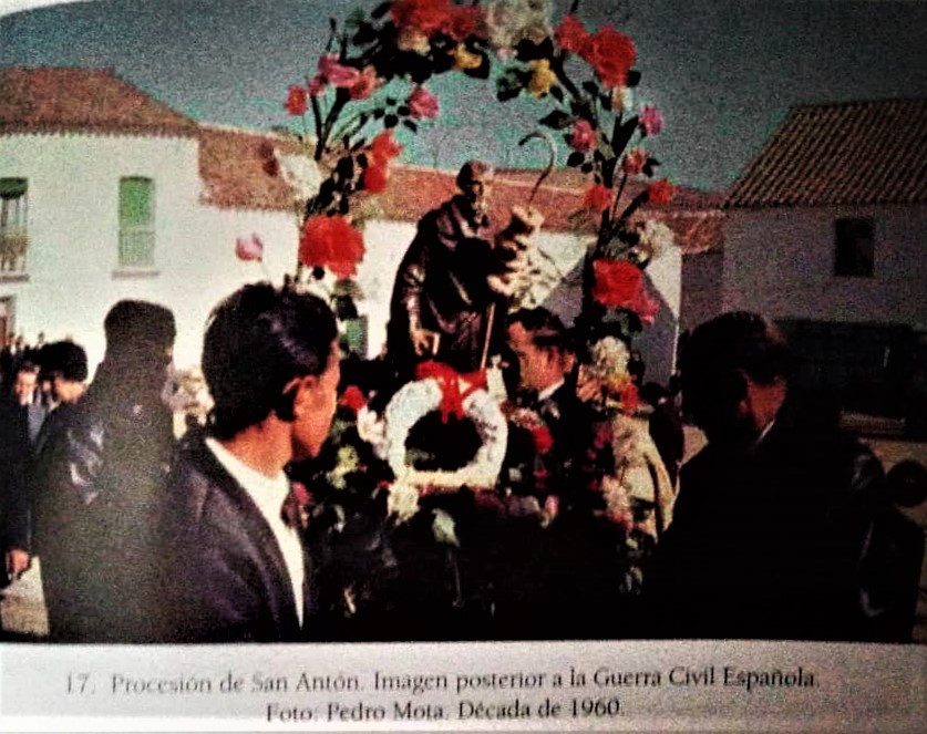 PROCESIÓN DE SAN ANTÓN DE LOS AÑOS SESENTA