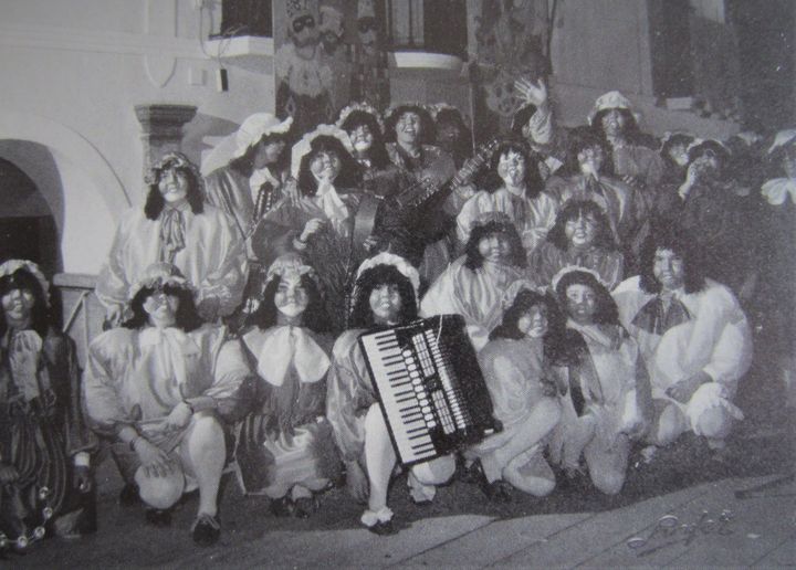 AGLA EN LOS CARNAVALES. CUANDO EL MALDITO BICHO DEL CORONAVIRUS NO EXISTÍA.