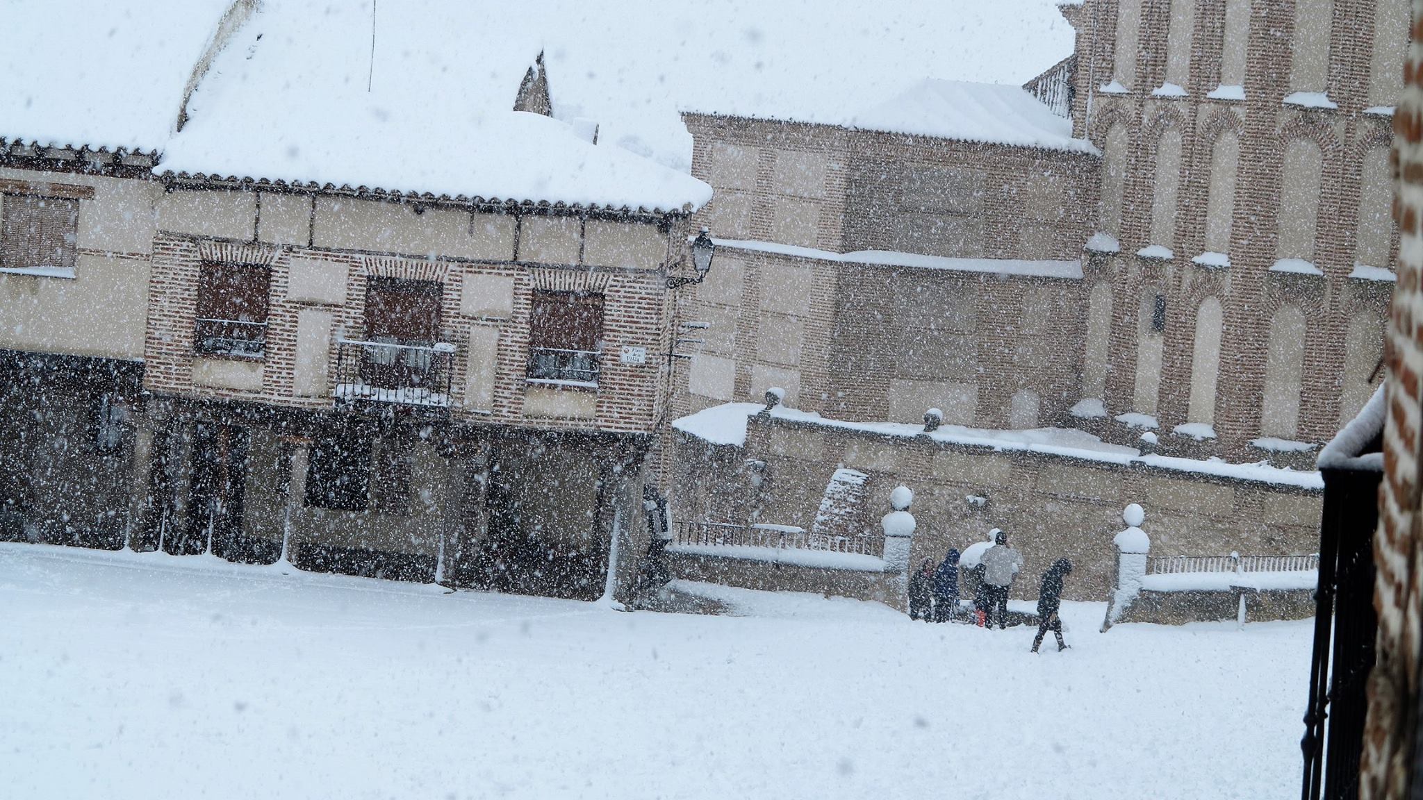 LA GRAN NEVADA DE ARÉVALO (ÁVILA)