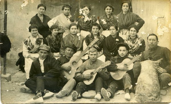 IMÁGENES ANTIGUAS DE LA JIRA DE ASPE (ALICANTE)