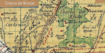 MAPAS ANTIGUOS DE LAS BROZAS (CÁCERES)