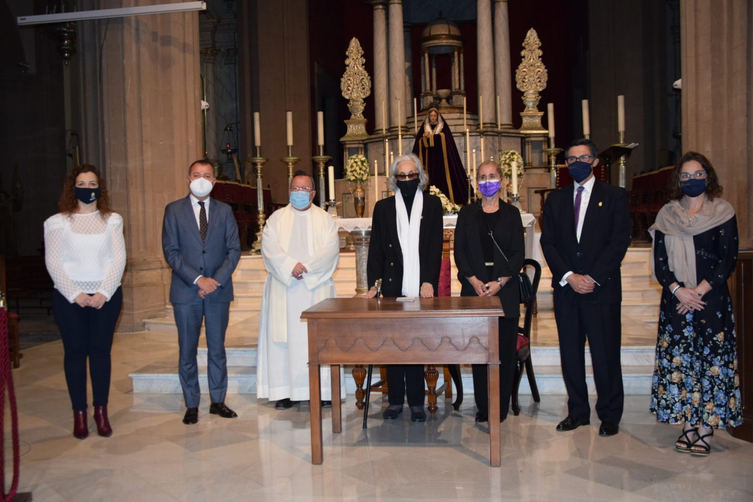 ROSA MARÏA MARTINÓN PREGONA LA SEMANA SANTA DE GÁLDAR (CANARIAS) CON SU ROMANCE «LA SOLEDAD DE MARÍA»