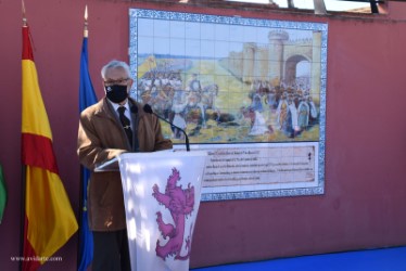INAUGURACIÓN MONUMENTO ALFONSO IX DE LEÓN EL 18 MARZO 2021