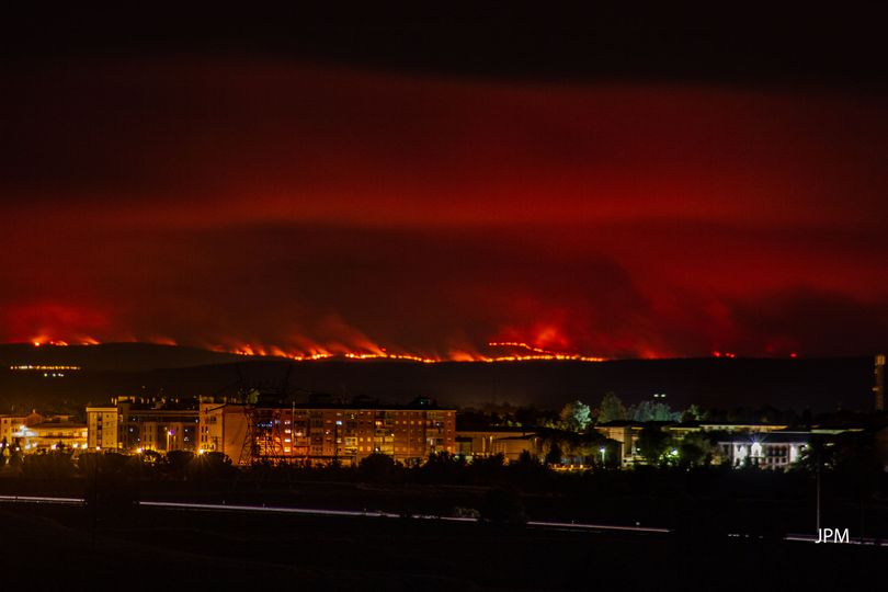 DESDE MI TORRE MUDÉJAR – HORROR, IMPOTENCIA Y SOLIDARIDAD… EL FUEGO