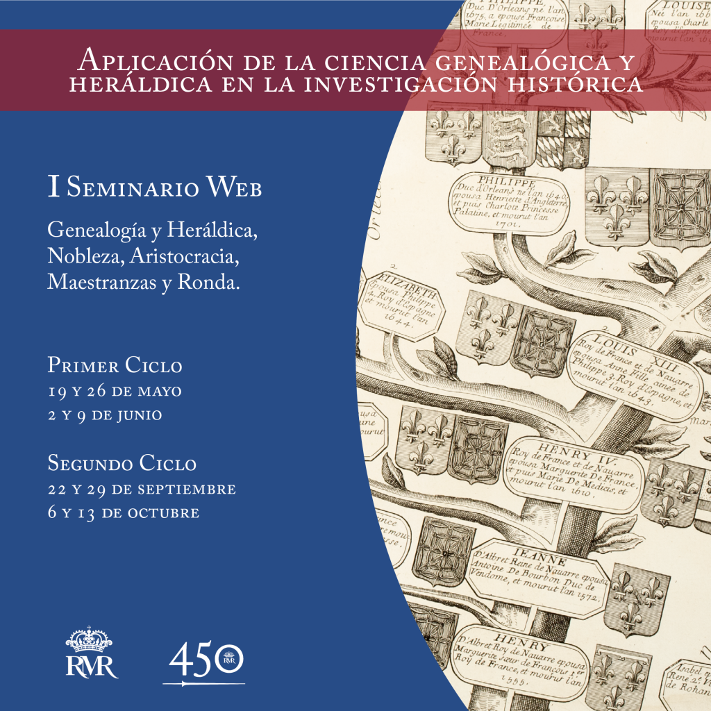 SEMINARIO APLICACIÓN DE LA HERÁLDICA Y GENEALOGÍA A LA INVESTIGACIÓN HISTÓRICA