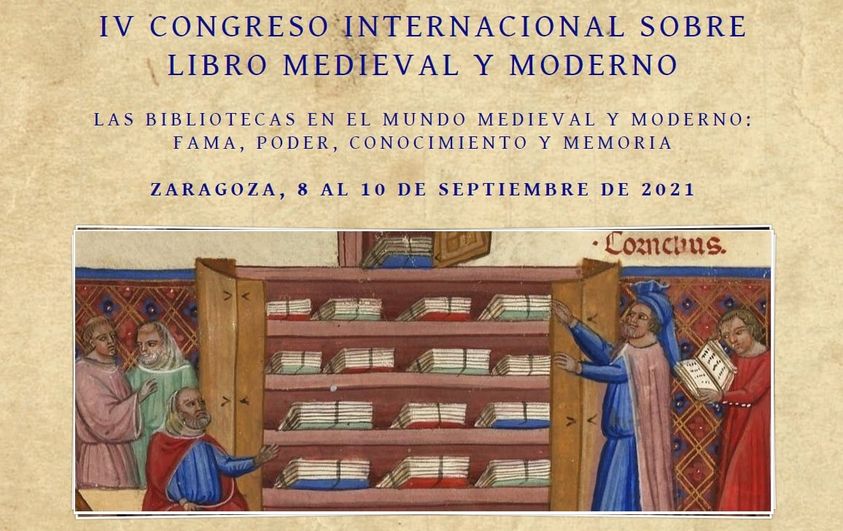 LOS ACADÉMICOS PONS ALÓS Y GONZÁLO SÁNCHEZ-MOLERO, EN EL IV CONGRESO INTERNACIONAL SOBRE LIBRO MEDIEVAL Y MODERNO