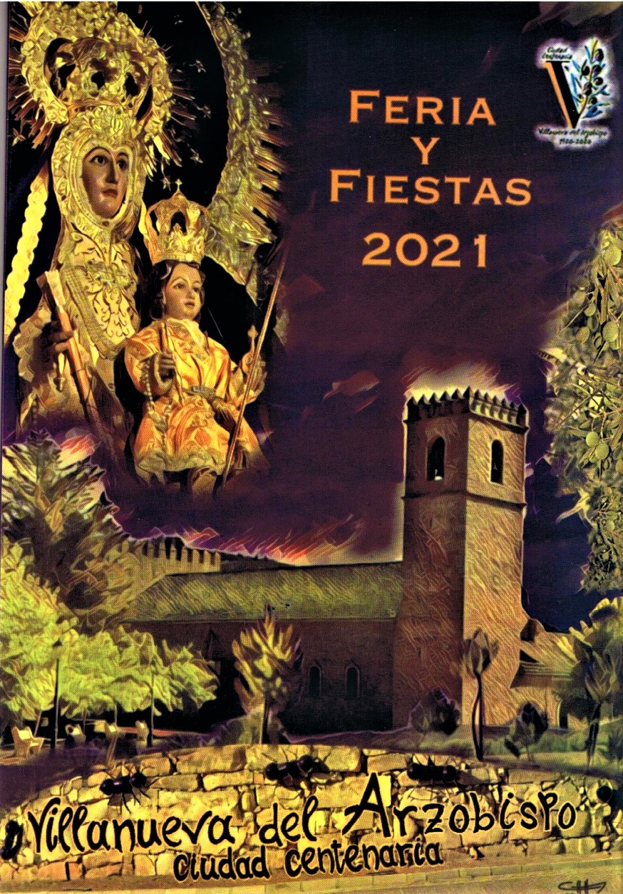 LIBRO DE FIESTAS DE 2021 EN VILLANUEVA DEL ARZOBISPO (JAÉN)
