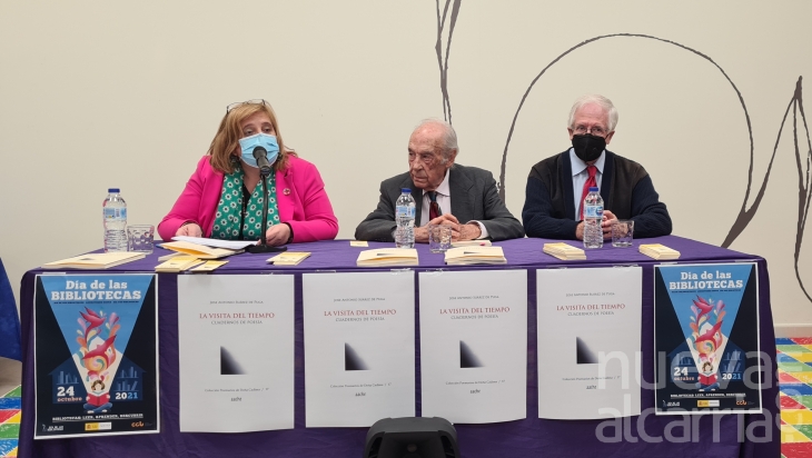 LA BIBLIOTECA RINDE HOMENAJE AL POETA QUE LE DA NOMBRE, JOSÉ ANTONIO SUÁREZ DE PUGA, EN LA CELEBRACIÓN DEL DÍA DE LAS BIBLIOTECAS