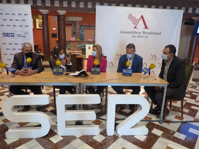 LA CADENA SER DE CARTAGENA (MURCIA) CELEBRA SU 40 ANIVERSARIO CON UN PROGRAMA ESPECIAL DESDE LA ASAMBLEA REGIONAL
