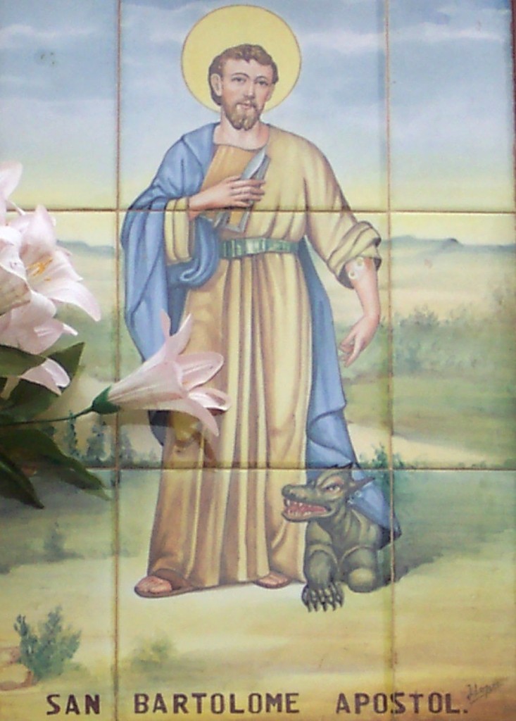 EL PANEL CERÁMICO DE SAN BARTOLOMÉ EN XIXONA.