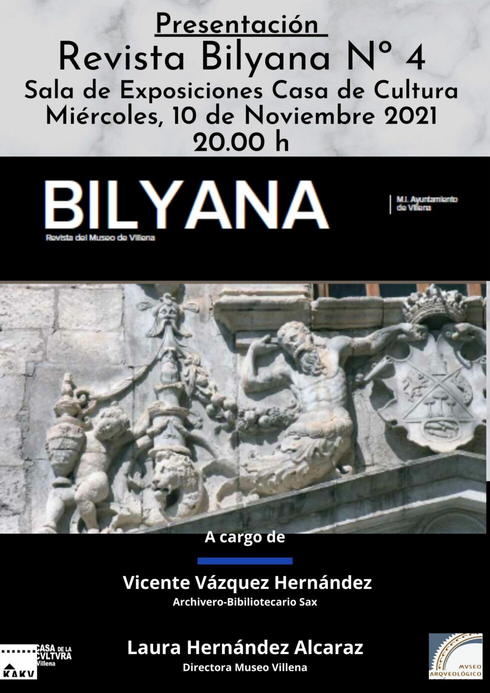 MUSEO DE VILLENA PRESENTA LA NUEVA EDICIÓN DE LA REVISTA ‘BILYANA’ DE DIVULGACIÓN CIENTÍFICA