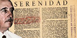 GENERAL FRANCISCO FRANCO, DICTADOR DE ESPAÑA, ESCRIBÍA UNA COLUMNA EN SECRETO EN UN PERIÓDICO ESTATAL