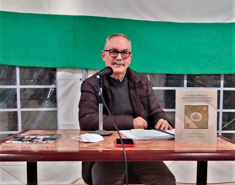 PRESENTADO EN LA CASA DE ANDALUCIA DE LEGANÉS (MADRID) EL LIBRO «UN ORIOLANO EN LA INDEPENDENCIA DE MÉXICO, JUAN ORBEGOZO MESERES».