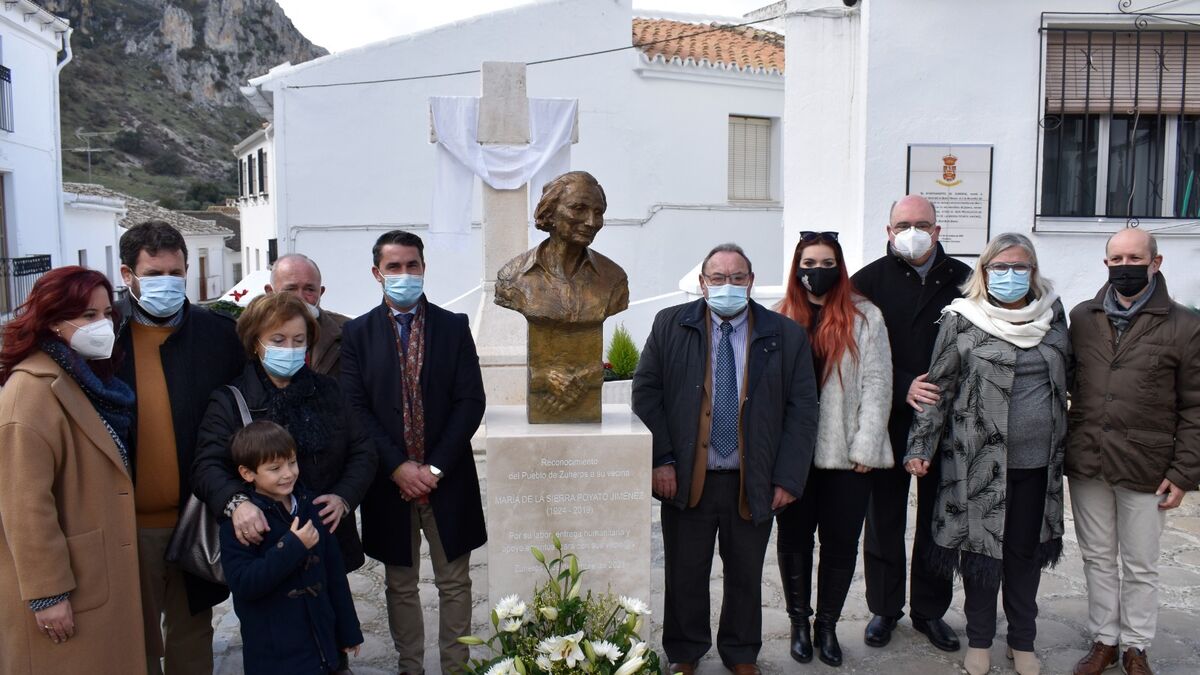 ZUHEROS (CÓRDOBA) HOMENAJEA A SIERRITA LA BUENA, LA VECINA QUE REPARTÍA «JOYOS» CON ACEITE, CONSUELO Y COMPAÑÍA