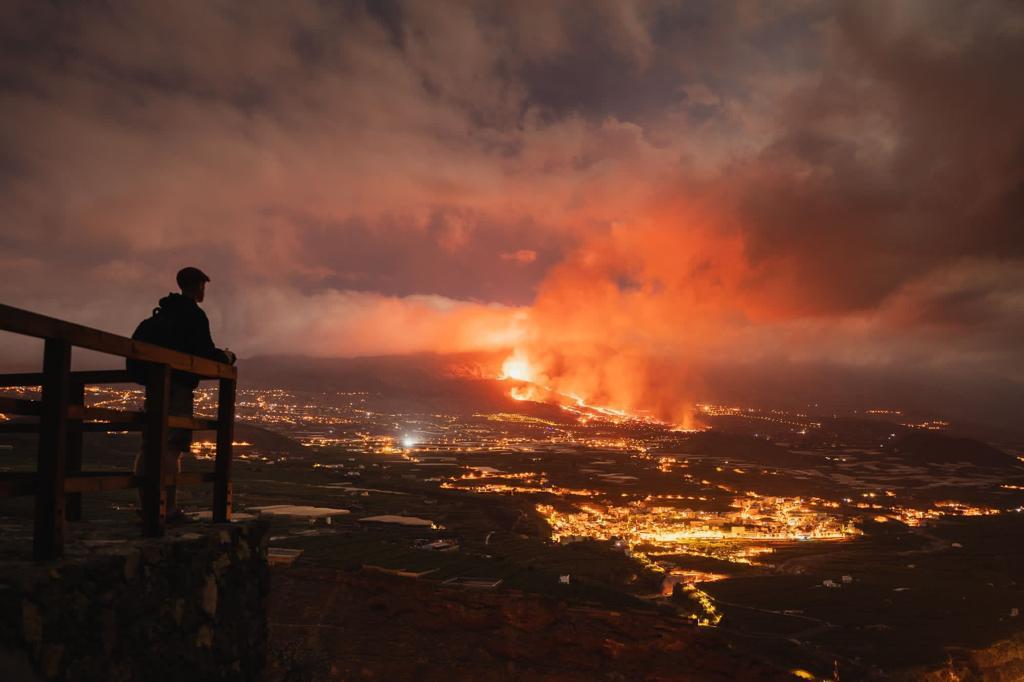 DESDE MI TORRE MUDÉJAR 771 LA PALMA, LA ISLA BONITA, HOY TRISTE
