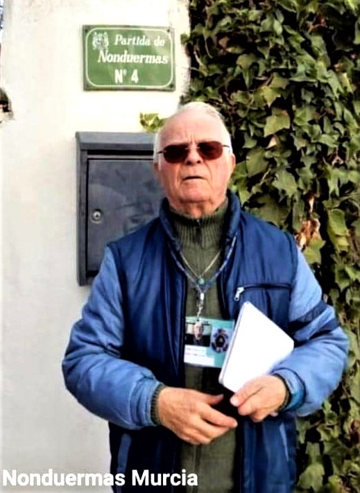 FALLECIÓ PEDRO SIMÓN MUÑOZ, CRONISTA OFICIAL DE NONDUERMAS (MURCIA)