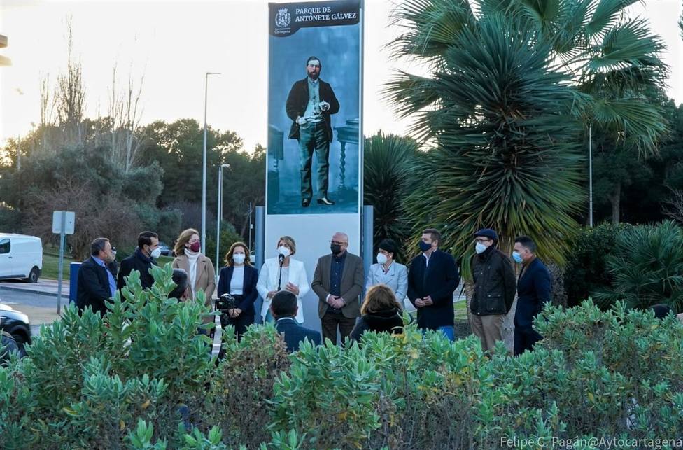 CARTAGENA YA CUENTA CON UN PARQUE CON EL NOMBRE DEL LÍDER CANTONAL ANTONETE GÁLVEZ