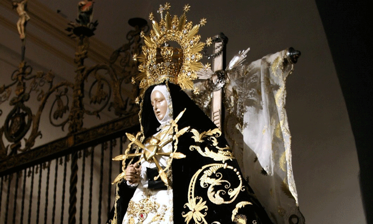 TODO PREPARADO PARA CELEBRAR EN ARÉVALO LA VIRGEN DE LAS ANGUSTIAS
