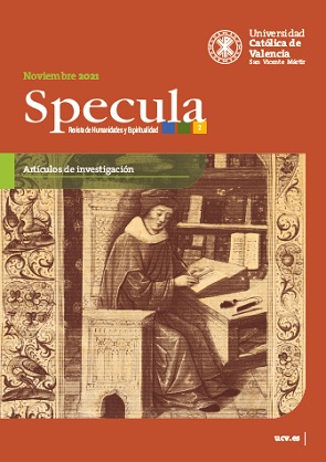 ARTÍCULO DEL P. PONS ALÓS EN LA REVISTA SPECULA
