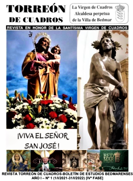 EDITADO UN NUEVO NÚMERO DE LA REVISTA “TORREÓN DE CUADROS-BOLETÍN DE ESTUDIOS BEDMARENSES”, 2021.