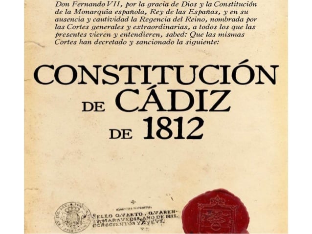 AQUEL PRIMER SOPLO DE ESPERANZA. 19 DE MARZO DE 1812.