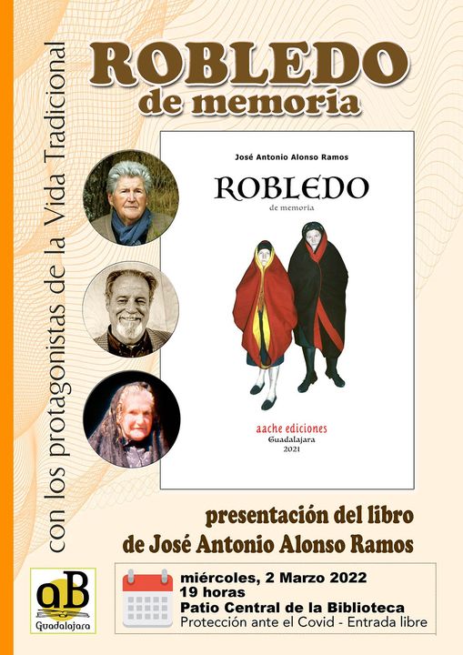 PRESENTACIÓN LIBRO SOBRE ROBLEDO DE CORPES (GUADALAJARA)