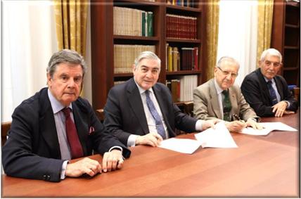 FIRMADO UN ANEXO AL CONVENIO DE COLABORACIÓN ENTRE LA RAMHG Y LA REAL ASOCIACIÓN HIDALGOS DE ESPAÑA.