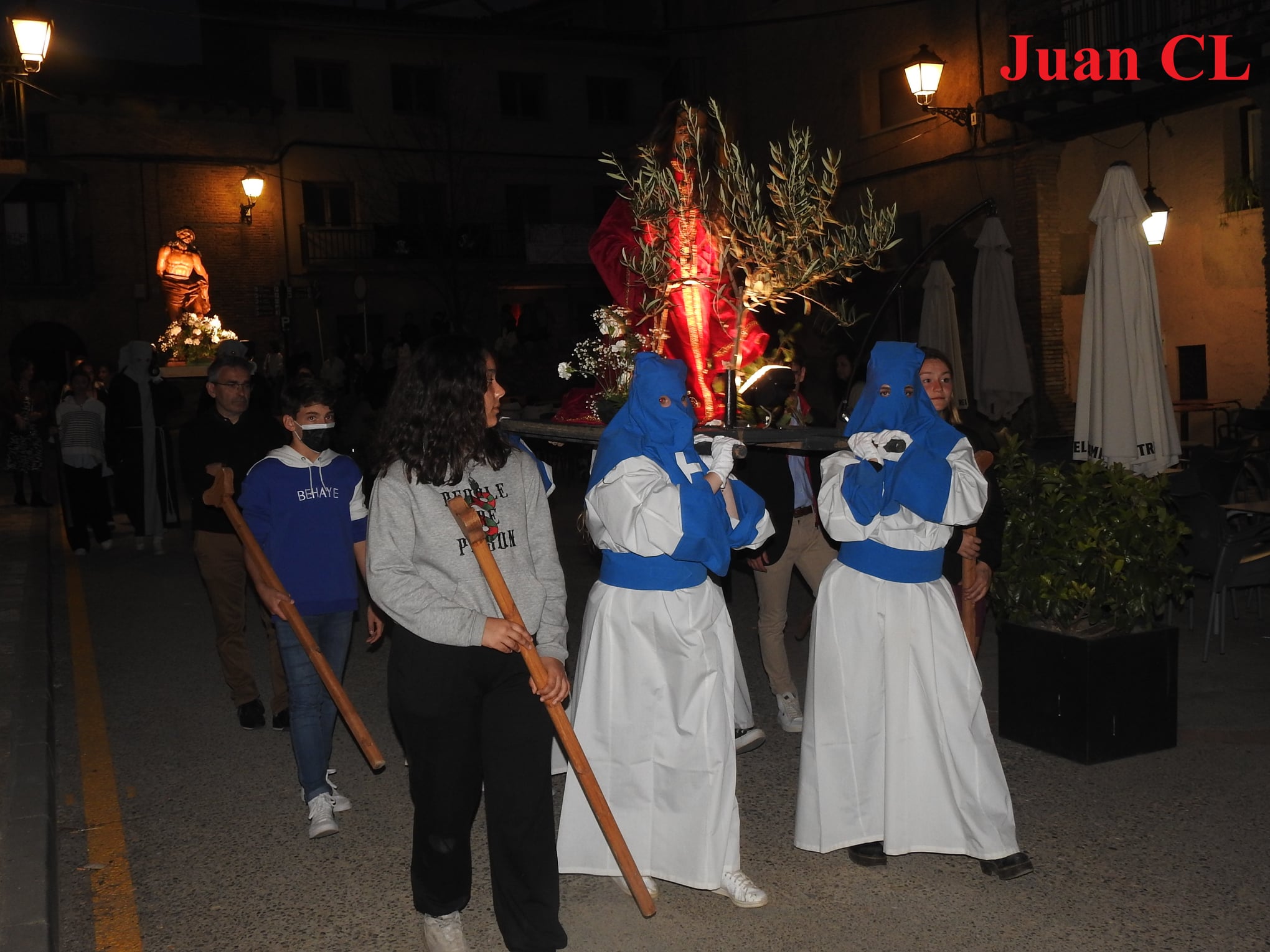 SALUDO FUENTEPIÑELANO-BOLEANO 3048. VIERNES SANTO EN LA VILLA OSCENSE DE BOLEA
