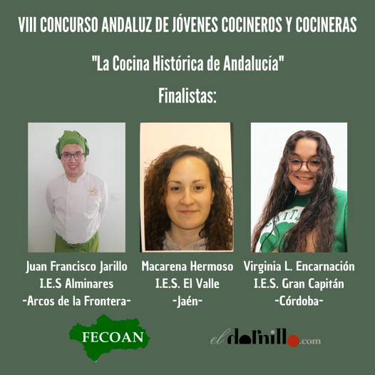 VIII CONCURSO ANDALUZ DE JÓVENES COCINEROS Y COCINERAS