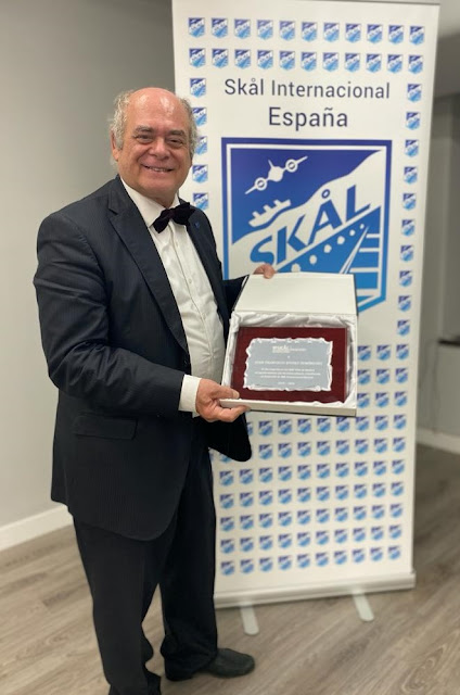 SIETE AÑOS COMO PRESIDENTE DE SKAL MADRID